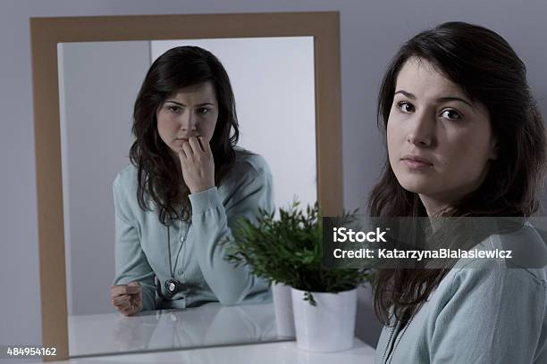 Woman With Emotional Problem Stock Photo - Download Image Now - 2015, Adult, Adults Only