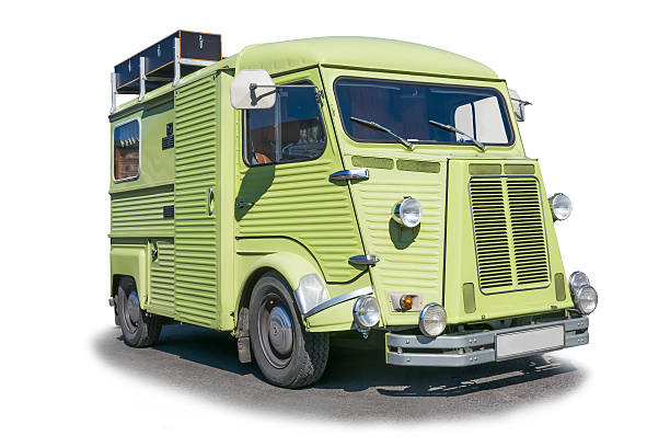 istock The European retro car 484955256
