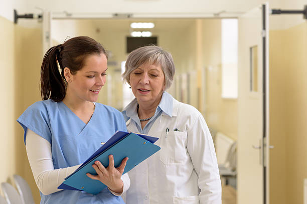 istock Nurse with doctor in hospital 484955662