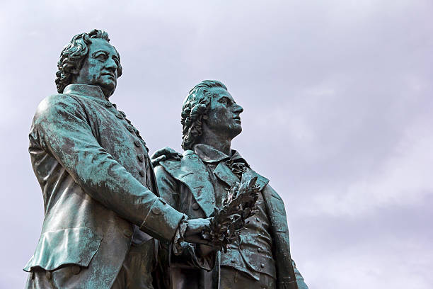 istock Goethe and Schiller Memorial in Weimar 484957732