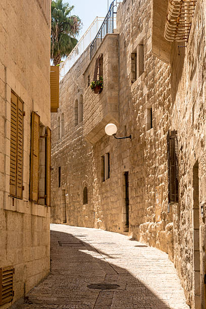 istock The narrow streets of old Jerusalem. 484957880