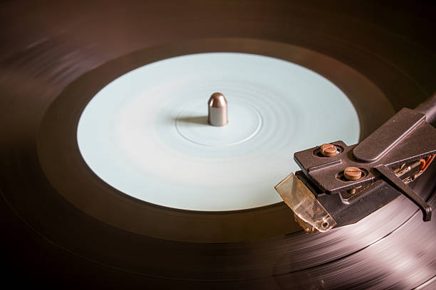 istock revolving vinyl record on a turntable selective focus 484966934
