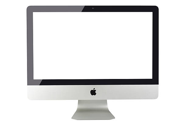 apple imac 27-calowy komputerze - imac zdjęcia i obrazy z banku zdjęć