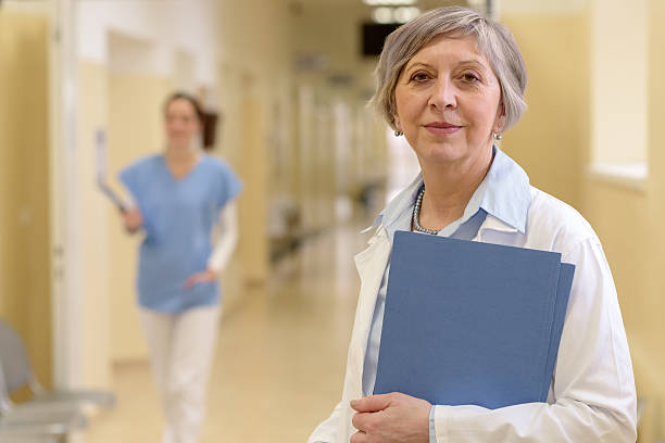 istock Doctor in hospital corridor 484971886
