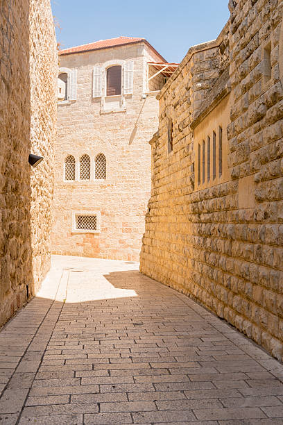 istock ancient city walls and towers in  old Jerusalem 484972480