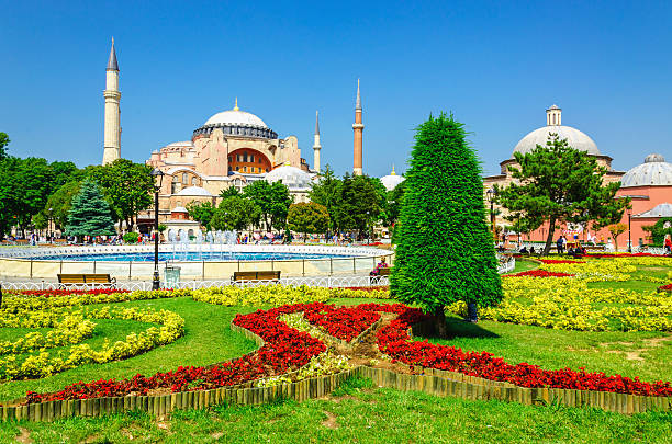 istock Hagia Sophia on sunny day, Istanbul, Turkey 484978054