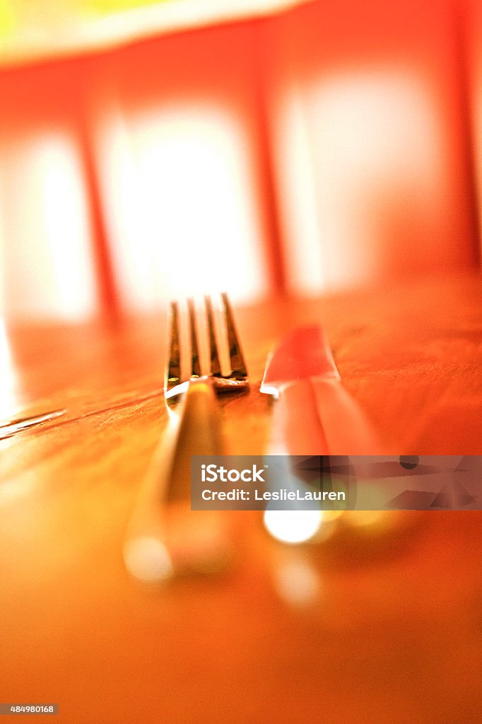 Fork Fork,knife,background,blur Abstract Stock Photo