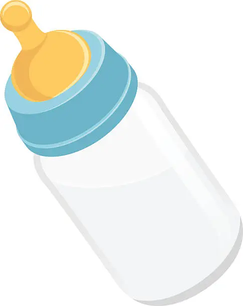 Vector illustration of Feeding bottle
