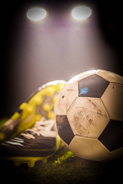istock Shoes & football 484982208