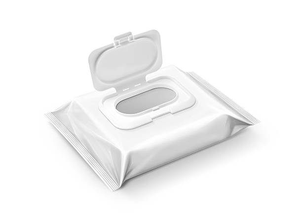 istock blank packaging wet wipes pouch isolated on white background 484982234
