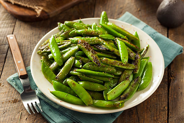 istock Homemade Sauteed Sugar Snap Peas 484992626