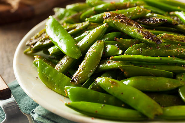 istock Homemade Sauteed Sugar Snap Peas 484992802