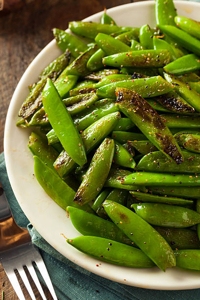 istock Homemade Sauteed Sugar Snap Peas 484992804