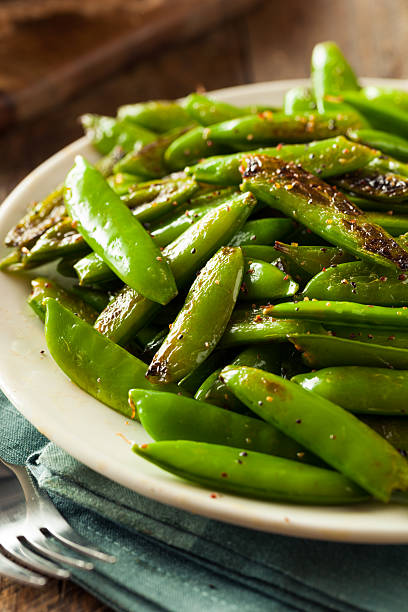 istock Homemade Sauteed Sugar Snap Peas 484992882