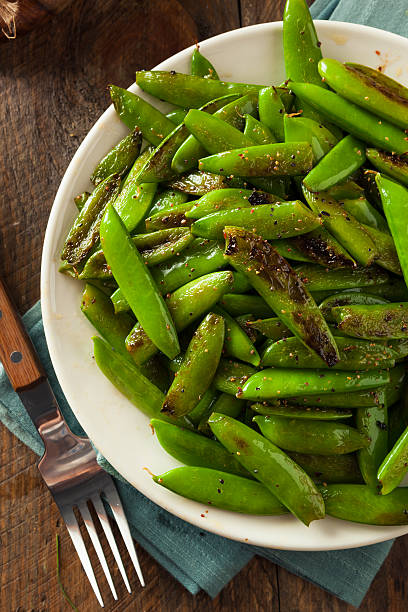 istock Homemade Sauteed Sugar Snap Peas 484992928