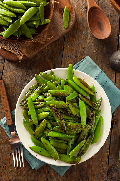 istock Homemade Sauteed Sugar Snap Peas 484992934