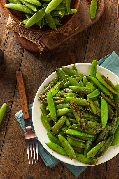 istock Homemade Sauteed Sugar Snap Peas 484992948