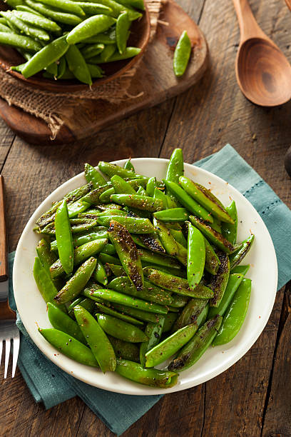 istock Homemade Sauteed Sugar Snap Peas 484992978