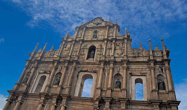 istock Ruin of St Paul Macua 484994574