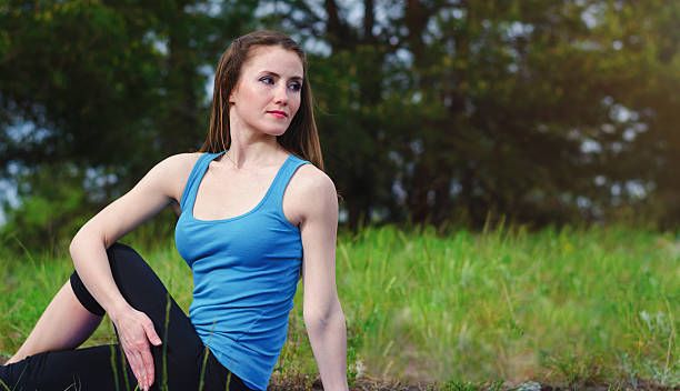 istock Yoga on the nature 484997786