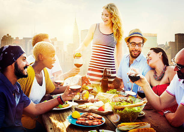 istock Diverse People Friends Hanging Out Drinking Concept 484998168