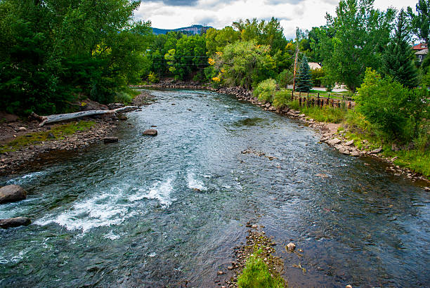 istock Animas River Flowing in summer Pre-Toxic Spill Conditions 485000830