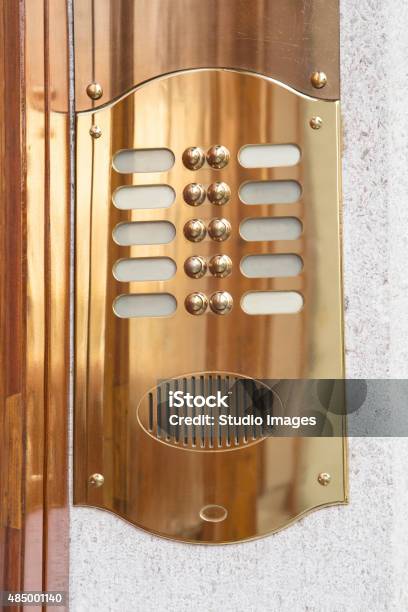 Brass Intercom Stock Photo - Download Image Now - Assistance, Intercom, 2015