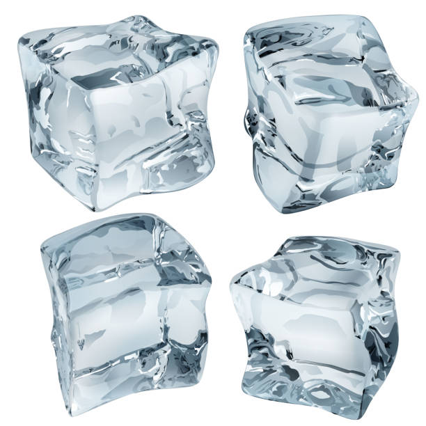 Simple Frozen Ice Cubes Set Illustration, Cube, Water, Ice PNG Transparent  Image and Clipart for Free Download
