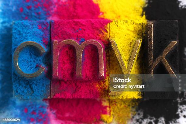 Cmyk Stock Photo - Download Image Now - CMYK, Printmaking Technique, Pushing