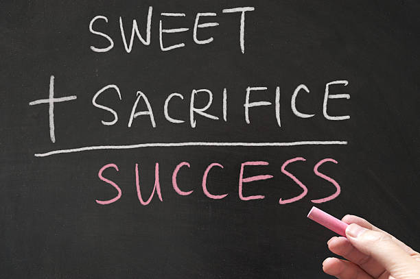 istock Sweet plus sacrifice equals success 485007788