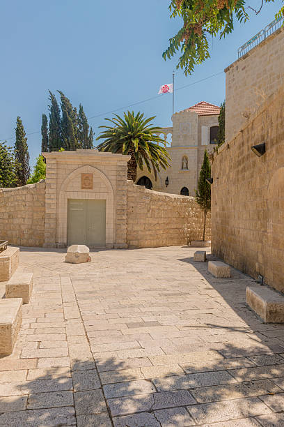 istock ancient city walls and towers in  old Jerusalem 485008072