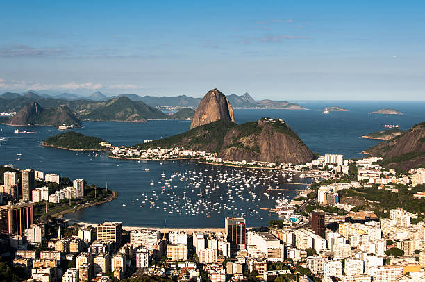 istock Rio de Janeiro Skyline with Sugarloaf Mountain 485011680