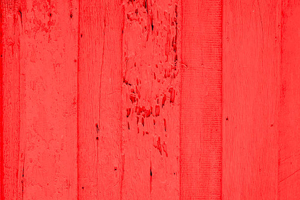 istock red painted wood plank background 485013544