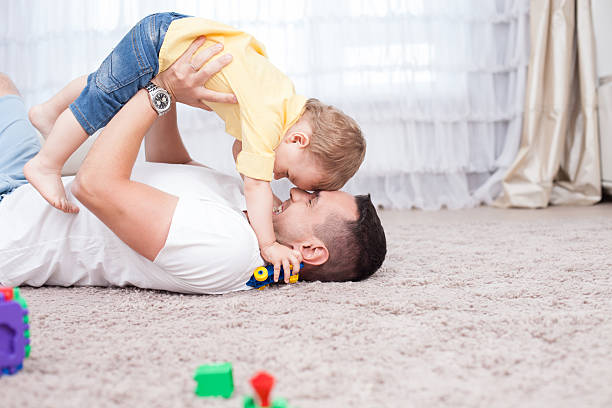 istock Cute friendly family is spending time together 485031044