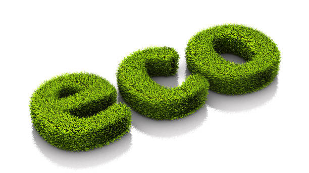 istock grassed conceptual word eco isolated on white background 485033448