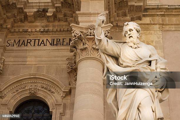 Cathedral In Siracusa Sicily Italy Stock Photo - Download Image Now