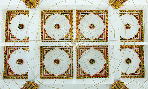 istock Beautiful architecture of cathedral ceilings. 485046444