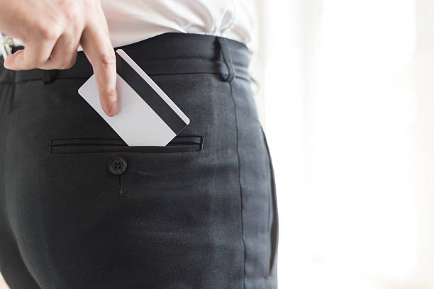 istock Credit card in pocket 485047094