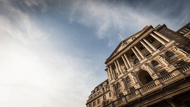 Bank of England, London stock photo