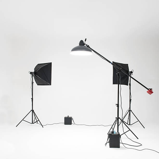 studio photo professionnelle - studio equipment photos et images de collection