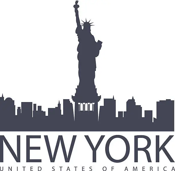 Vector illustration of New york