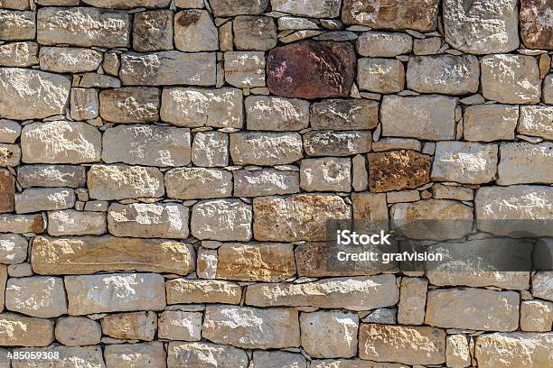 Stone Wall Stock Photo - Download Image Now - 2015, Abstract, Aging Process