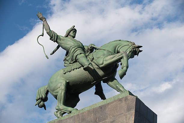 Monument to Salavat Ulaev in Ufa (the city of BRICS 2015 summit) , Bashkortostan, Russia