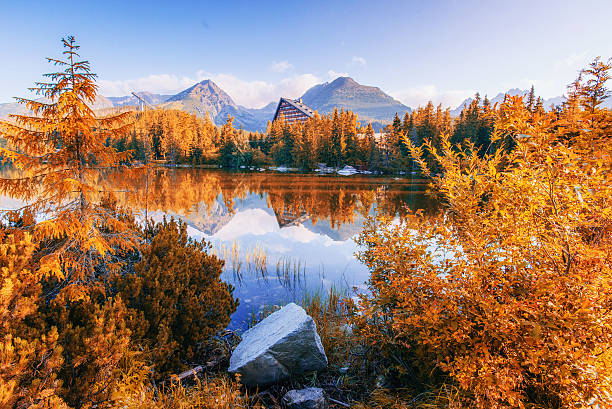 Shtrbske Pleso, Slovakia, Europe.