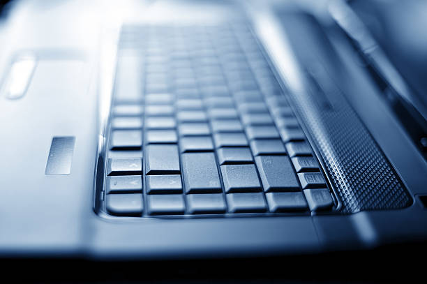 istock close-up laptop with shallow DOF 485061358