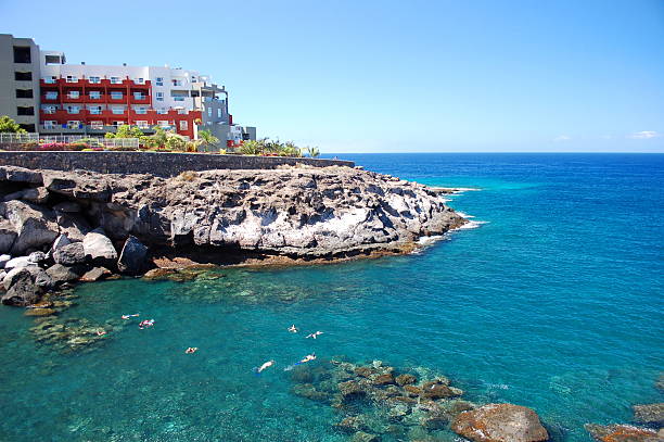 istock Beautiful beach in Playa Paraiso on Tenerife, Spain 485066814