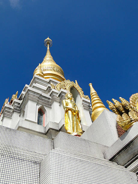 istock Golden buddha statue  in Chaingrai Temple 485070370