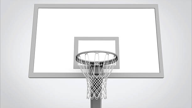 istock Basketball hoop isolated 485071556