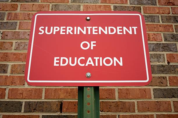 Superintendent of education sign  superintendent stock pictures, royalty-free photos & images