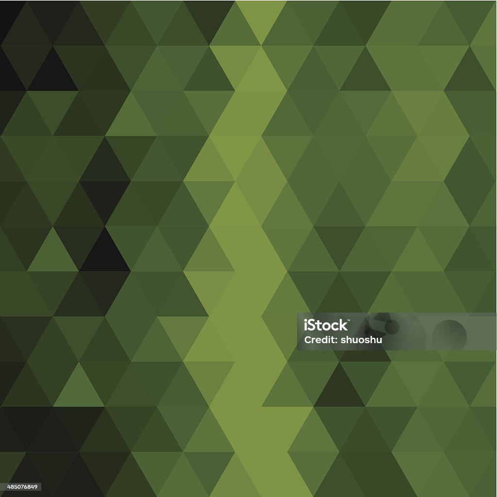 Abstract Green Triangle Pattern Background Stock Illustration ...